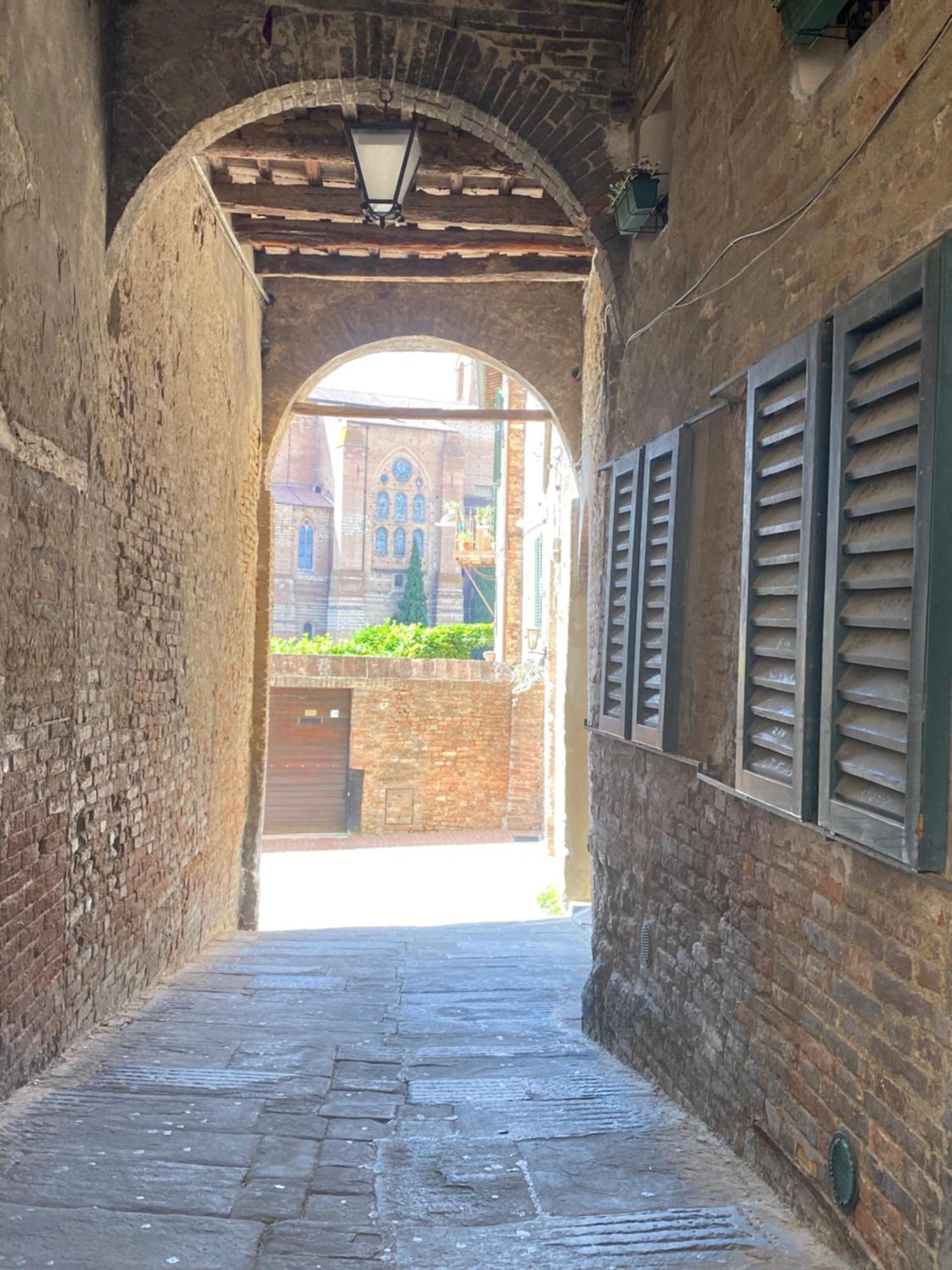 Loft Vicolo Di Vallepiatta 2 Min Piazza Del Campo Con Parcheggio Siena Zewnętrze zdjęcie